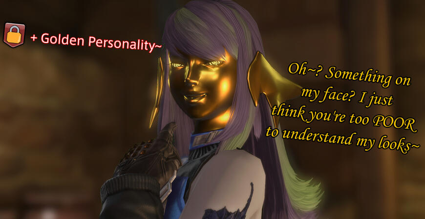 Gold Face